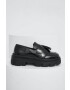 Answear Lab mocasini femei culoarea negru cu platforma - Pled.ro