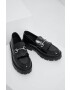 Answear Lab mocasini femei culoarea negru cu toc plat - Pled.ro