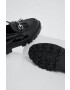 Answear Lab mocasini femei culoarea negru cu toc plat - Pled.ro