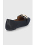 Answear Lab mocasini femei culoarea negru cu toc plat - Pled.ro