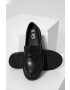 Answear Lab mocasini de piele femei culoarea negru cu platforma - Pled.ro