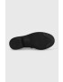 Answear Lab mocasini de piele femei culoarea negru cu platforma - Pled.ro