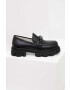 Answear Lab mocasini de piele femei culoarea bej cu toc plat - Pled.ro