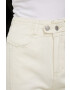 Answear Lab pantaloni femei culoarea bej drept high waist - Pled.ro