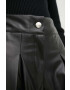 Answear Lab pantaloni femei culoarea negru fason chinos high waist - Pled.ro