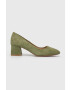 Answear Lab pantofi cu toc culoarea verde - Pled.ro