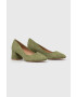 Answear Lab pantofi cu toc culoarea verde - Pled.ro