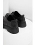 Answear Lab pantofi de piele femei culoarea negru cu toc plat - Pled.ro