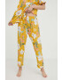 Answear Lab pijama femei culoarea galben - Pled.ro