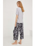 Answear Lab pijama femei culoarea gri - Pled.ro