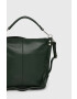 Answear Lab poseta de piele culoarea verde - Pled.ro