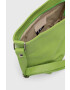 Answear Lab poseta de piele culoarea verde - Pled.ro