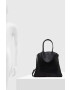 Answear Lab poseta de piele culoarea negru - Pled.ro