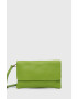 Answear Lab poseta piele culoarea verde - Pled.ro