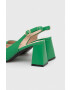 Answear Lab pumps culoarea verde - Pled.ro