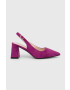 Answear Lab pumps culoarea violet - Pled.ro