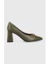 Answear Lab pumps culoarea verde - Pled.ro