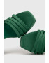 Answear Lab sandale culoarea verde - Pled.ro