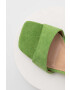 Answear Lab sandale culoarea verde - Pled.ro