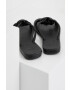 Answear Lab slapi de piele Femei culoarea negru - Pled.ro