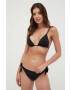 Answear Lab sutien de baie culoarea negru cupa usor rigidizata - Pled.ro