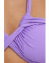 Answear Lab sutien de baie culoarea violet cupa usor rigidizata - Pled.ro