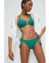 Answear Lab sutien de baie culoarea verde cupa rigidizata - Pled.ro