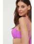 Answear Lab sutien de baie culoarea violet cupa rigidizata - Pled.ro