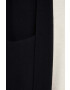 Answear Lab vesta culoarea negru light - Pled.ro