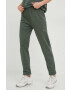 Arkk Copenhagen pantaloni de trening din bumbac unisex culoarea verde neted - Pled.ro