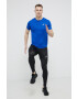 Asics leggins de alergare barbati culoarea negru neted - Pled.ro