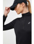 Asics longsleeve pentru alergare Core culoarea negru cu turtleneck - Pled.ro