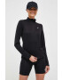 Asics longsleeve pentru alergare Core culoarea negru cu turtleneck - Pled.ro