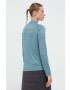 Asics longsleeve pentru alergare Icon culoarea verde cu turtleneck - Pled.ro