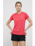 Asics tricou de alergare culoarea roz - Pled.ro