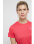 Asics tricou de alergare culoarea roz - Pled.ro