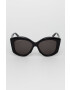 Balenciaga ochelari de soare femei culoarea negru - Pled.ro