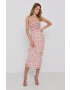 Bardot Rochie midi model drept - Pled.ro