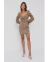 Bardot Rochie mini model drept - Pled.ro