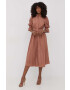 Bardot rochie din bumbac - Pled.ro