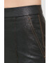 Beatrice B pantaloni femei culoarea negru evazati high waist - Pled.ro