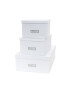 Bigso Box of Sweden set de cutii de depozitare Inge (3-pack) - Pled.ro