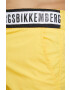 Bikkembergs pantaloni scurti de baie culoarea galben - Pled.ro