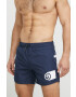 Bikkembergs pantaloni scurti de baie culoarea albastru marin - Pled.ro