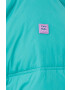 Billabong geaca femei culoarea verde de iarna oversize - Pled.ro