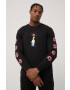 Billabong longsleeve din bumbac X The Simpsons - Pled.ro