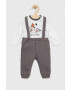 Birba&Trybeyond compleu bebe culoarea gri - Pled.ro