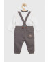 Birba&Trybeyond compleu bebe culoarea gri - Pled.ro