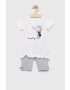 Birba&Trybeyond compleu bebe culoarea gri - Pled.ro