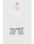 Birba&Trybeyond compleu bebe culoarea gri - Pled.ro